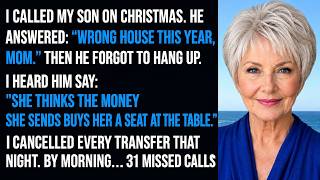 I Called My Son on Christmas. Wrong House This Year, Mom. He Forgot to Hang Up. I Heard the Truth.