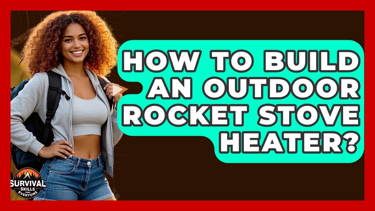 How To Build An Outdoor Rocket Stove Heater? - Survival Skills for Everyone