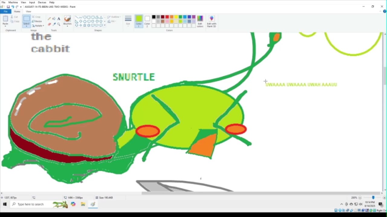 THE SNURTLE AND THE CABBIT - WIP