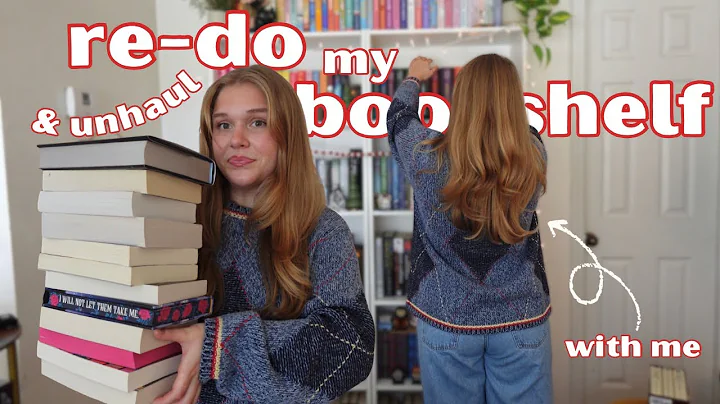 reorganizing my bookshelves + tour 🧝🏼‍♀️📚 | bookmas day 7