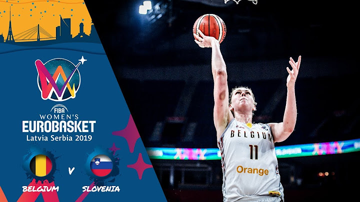 Belgium v Slovenia - Full Game - FIBA Women's EuroBasket - Final Round 2019