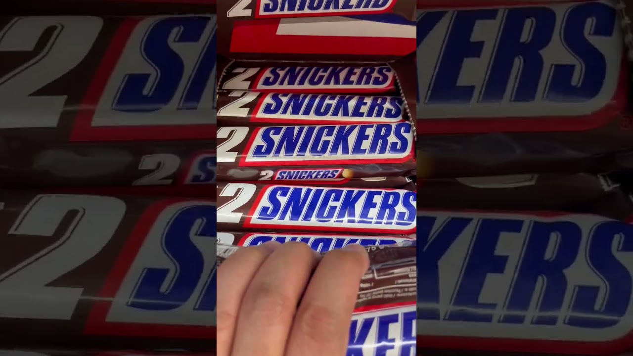 ASMR Box of Snickers! 