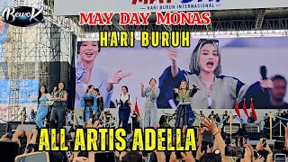 Download lagu Opening all artis adella acara may day hari buruh 1mei 2026 monas jakarta
