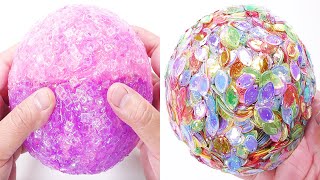 DIY】2種類の材料入れすぎスライム作ってみた【slime ASMR】 - YouTube