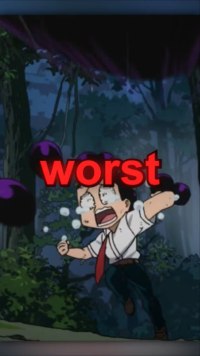 3 Worst Quirks in My Hero Academia #mha