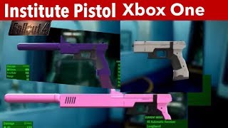 Fallout 4 Xbox One Mods|Institute Pistol