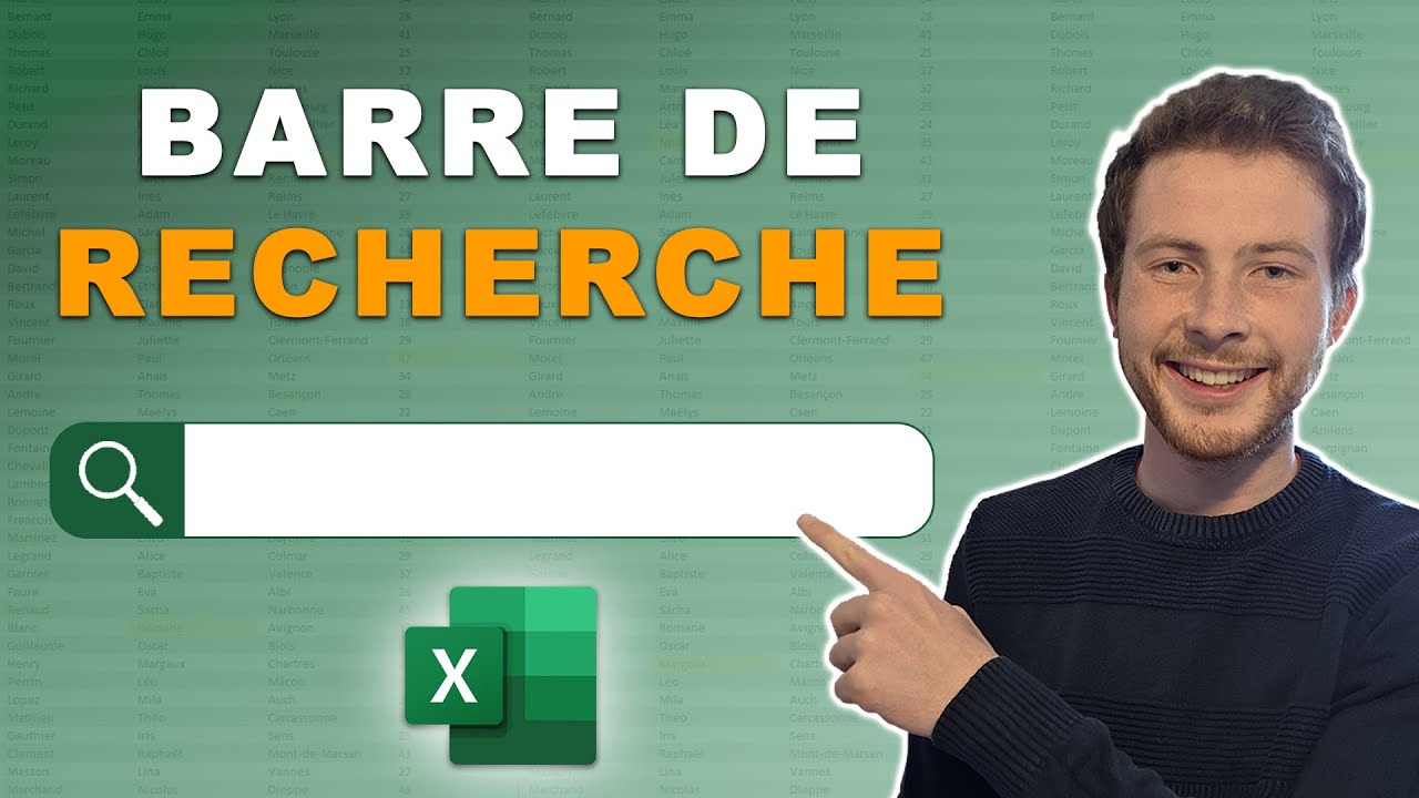 comment-cr-er-une-barre-de-recherche-dans-excel-youtube