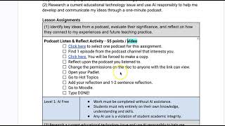 Intro Module 7 Podcasting
