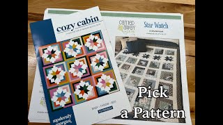 Let's make a QUILT together! Help me pick a pattern.