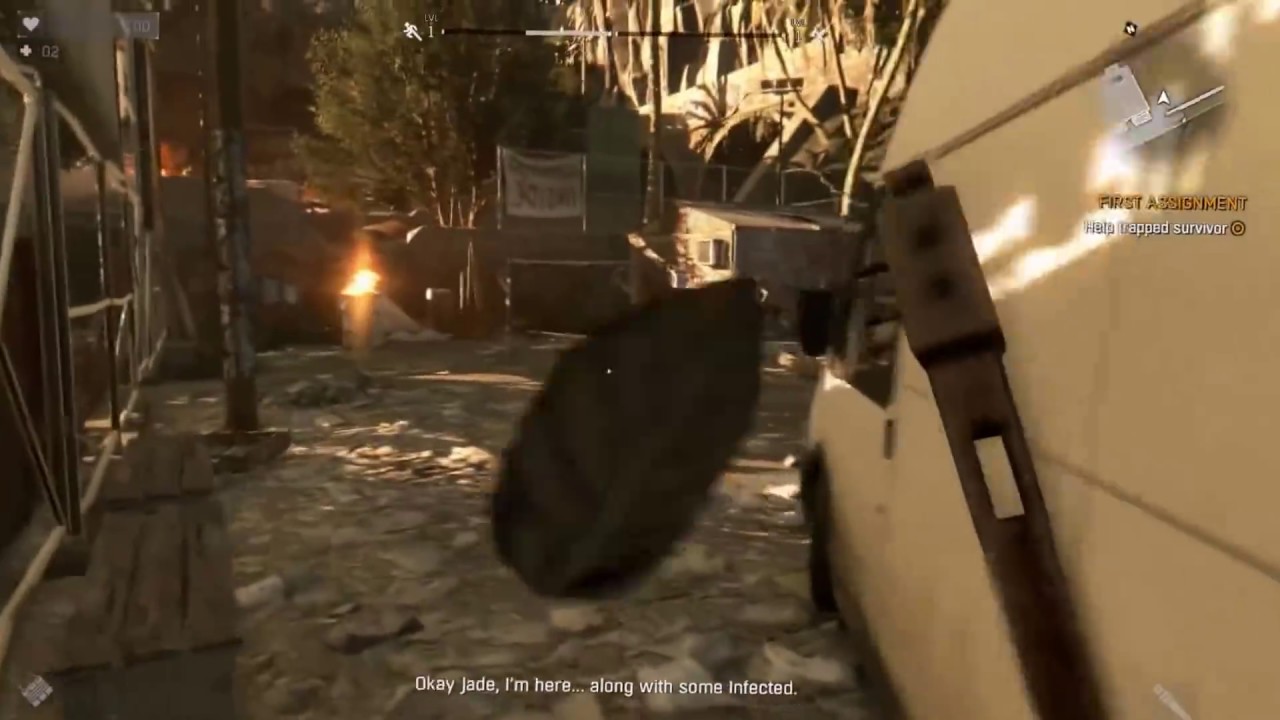 GAS MASK MAN Dying Light Let's Play / Walkthrough / Gameplay