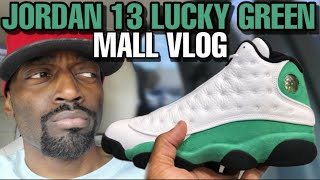 Mall Vlog: DID ANYONE ACTUALLY BUY THESE JORDAN 13 LUCKY GREEN??