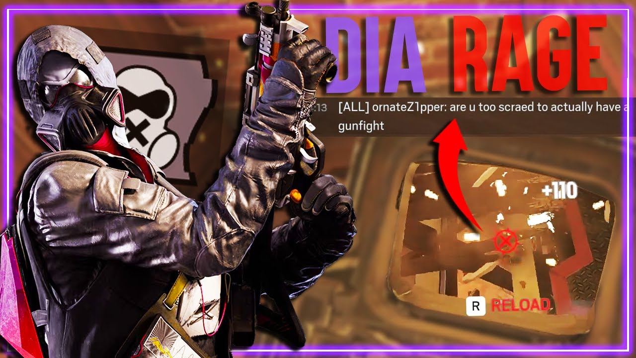Krasser DIAMOND GEGNER BELEIDIGT! 🤯🥵 | Rainbow 6 Siege Ranked
