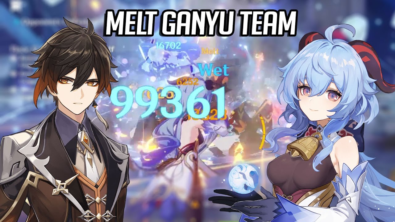 Melt Team Comp: Ganyu Reversed Melt and Hutao Melt Genshin Impact