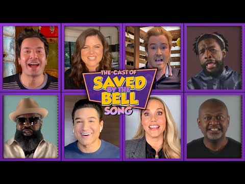 The Cast of Saved by the Bell, Jimmy & The Roots Remix the Show's Theme Song