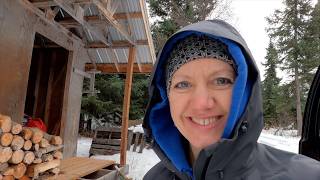 ALASKA Off Grid Cabin Progress Continues