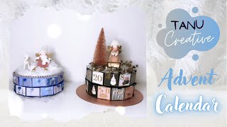 DIY Advent Calendar Round | Tutorial