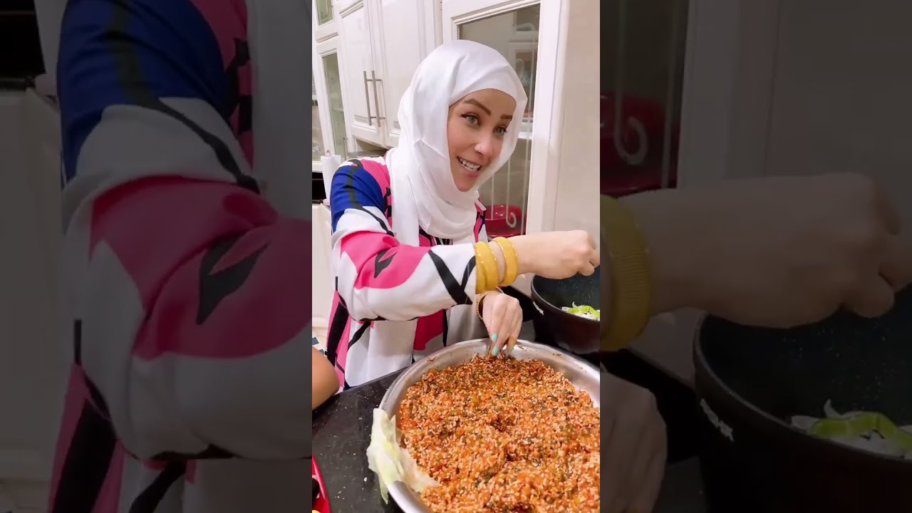 لما اعمل محشى لجوزى بطريقه زمان 😂