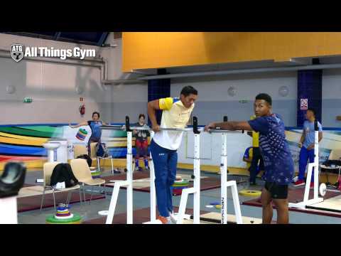 Training Hall Shenanigans #1 2015 Junior World Championships