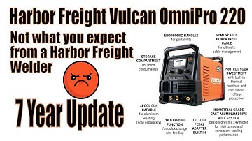 Harbor Freight Vulcan OmniPro 220 | 7 Year Update