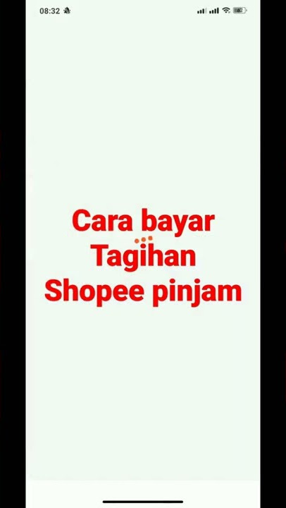 CARA BAYAR TAGIHAN CICILAN SHOPEE PINJAM #terbaru2022 #shorts #shortvideo #shopeepaylater