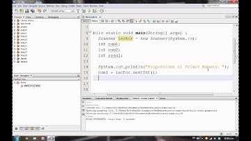 4 operaciones basicas en netbeans 7.1