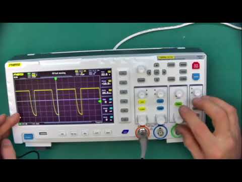 Осциллограф FNIRSI 1014D обзор функционала- Измеряем ШИМ сигнал