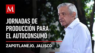 AMLO encabeza Jornadas de producción para el autoconsumo en Jalisco