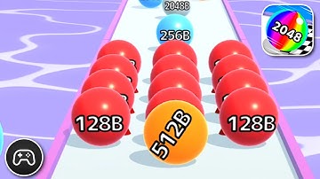 Ball Run 2048 - Gameplay Walkthrough Part 138 - Basic Game To Play (iOS, Android)