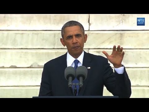 President Obama's March On Washington Speech (Complete HD)