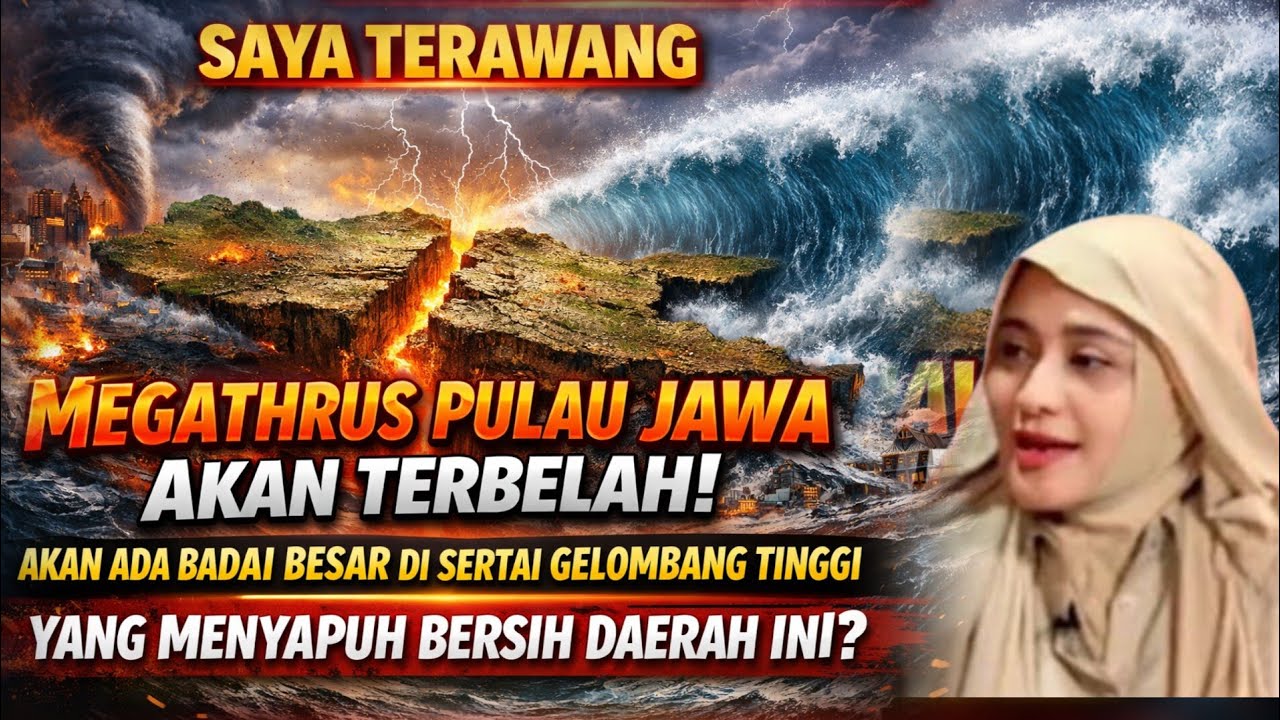 WASPADA ‼️ MEGATHRUS PULAU JAWA AKAN TERBELAH #fennirama #BencanaIndonesia 