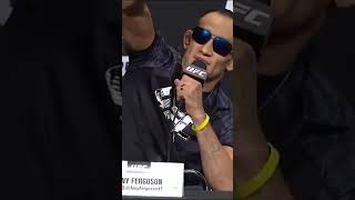 "You got this s--- handed to you. You got Dana White privilege.” - Tony Ferguson #Shorts