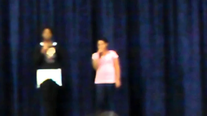 Lorraine Berry and Shavaan Edwards at pop concert