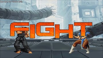 Fightcade - Snk Vs Capcom Chaos Plus - Age(USA) Vs Santo(MEX)
