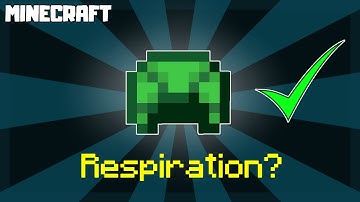 What Does RESPIRATION Do in Minecraft?