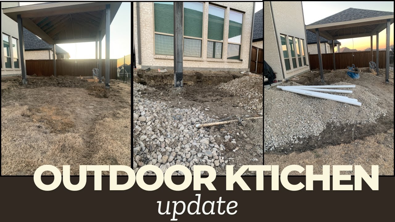 Outdoor Kitchen Build Update - Day 6 & 7