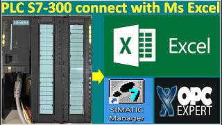 PLC S7-300 connect data with Microsoft Office Excel 2019 screenshot 5