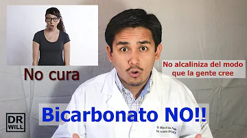 ¿Cuál es el nivel de pH del bicarbonato de sodio?