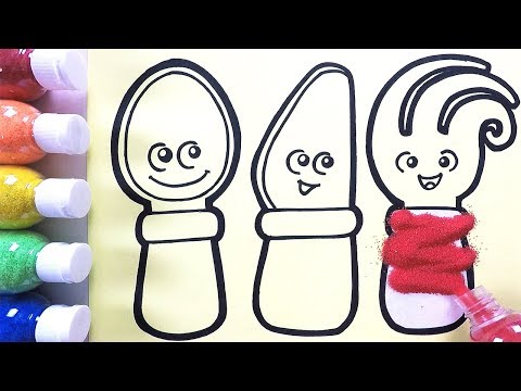 Spoon, Knife, Fork coloring &amp;amp; drawing &amp;amp; <strong>studying</strong> <strong>English</strong> for kids ㅣ 스푼, 나이프, 포크 그리기 색칠하기 영어 공부