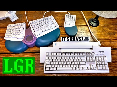 Weird 90s PC Keyboards - The Scanner \u0026 𝗧𝗛𝗘 𝗙𝗨𝗧𝗨𝗥𝗘