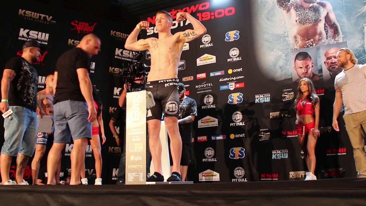 KSW 44: Paul Redmond vs Gracjan Szadzinski weigh-in