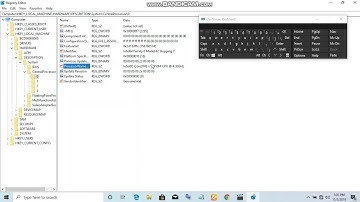 Change CPU Name using Registry Editor