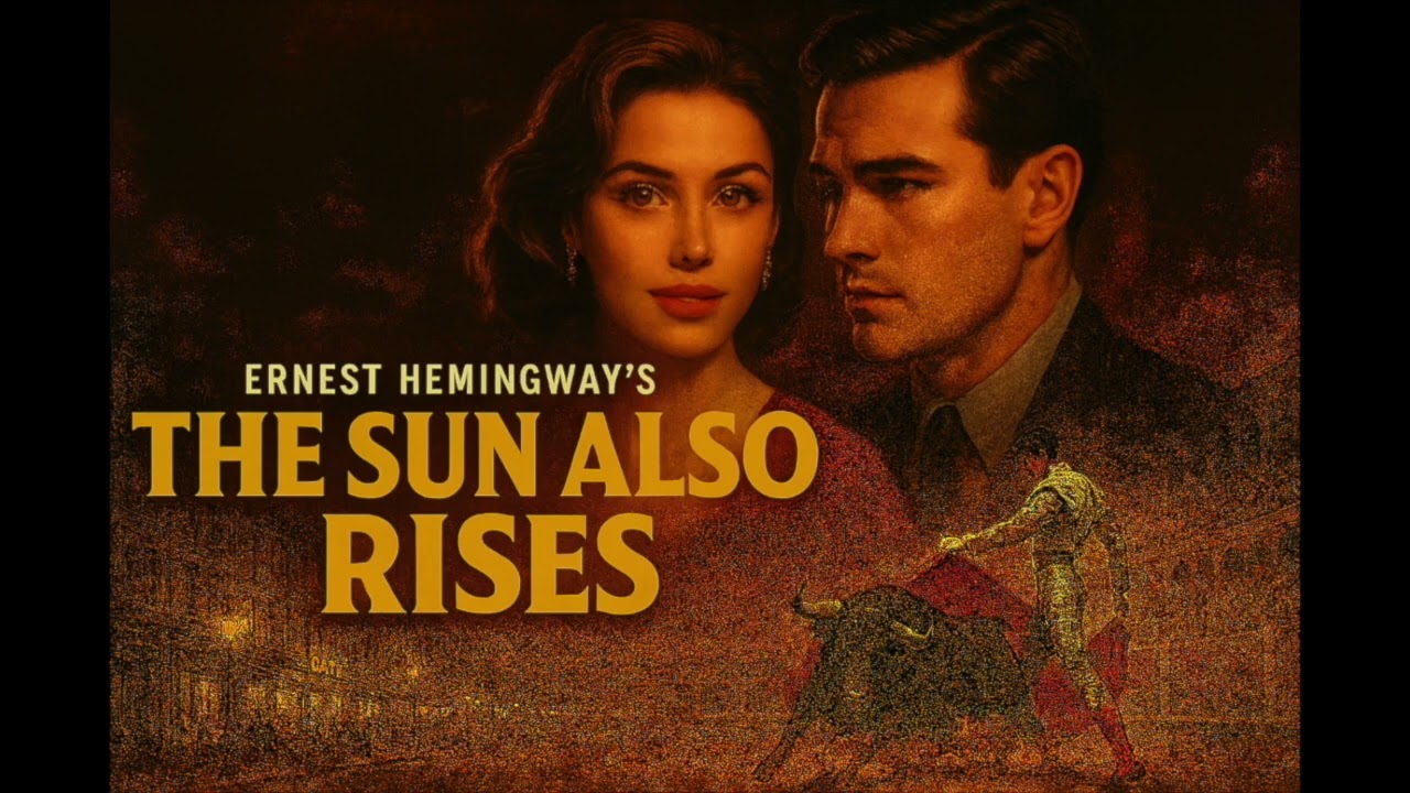 THE SUN ALSO RISES, Ernest Hemingway, The Complete Novel, Both Parts Together