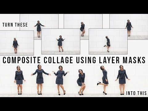 Photoshop Tutorial | Composite Photo Collage with Layer Masks