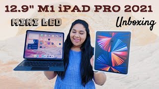 2021 M1 iPad Pro 12.9 inch Unboxing in Telugu By PJ