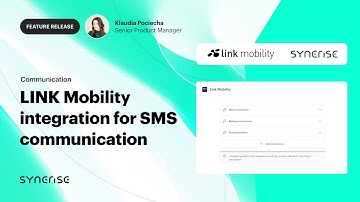 Product Update - LINK Mobility integration for SMS communication