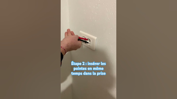 Comment tester une prise de courant avec un multimètre ? #astuce #électricité #tester