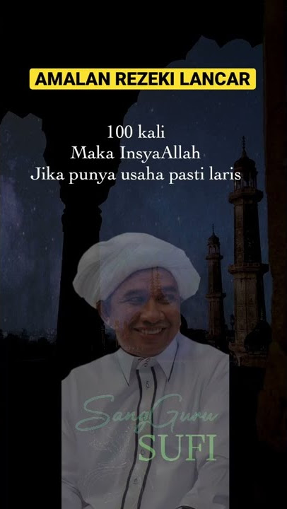 Amalan Rezeki Lancar - Guru Zuhdi #shorts #guruzuhdi #gurusekumpul