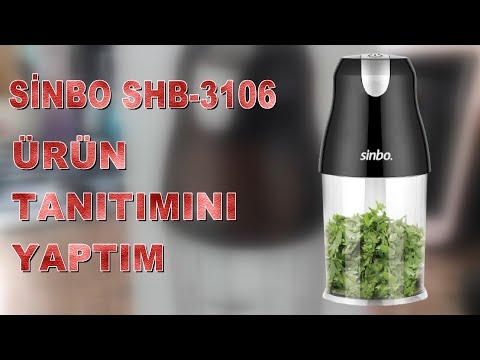 SİNBO SHB-3106 ÜRÜN TANITIMI !!