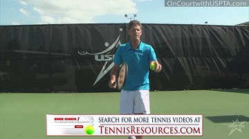 Where should you split step when you serve and volley?