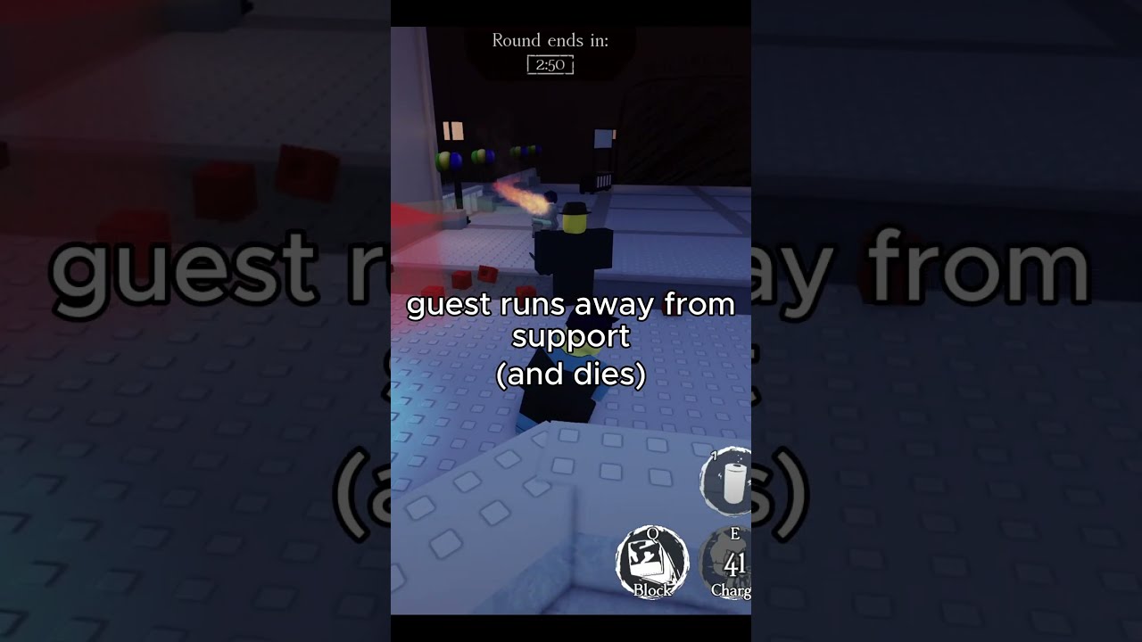 The WORST Forsaken Teamwork EVER Shorts Roblox